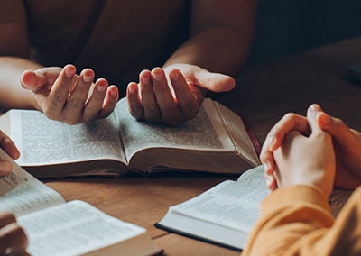 Bible study leader